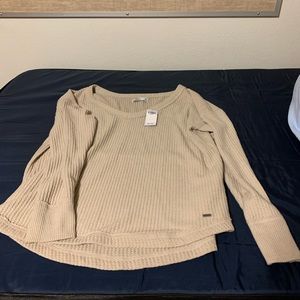 NWT Hollister Waffle Sweater